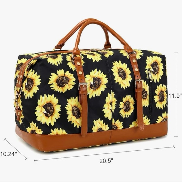Weekender Duffel Bag Sunflower-Black - Picture 6 of 7